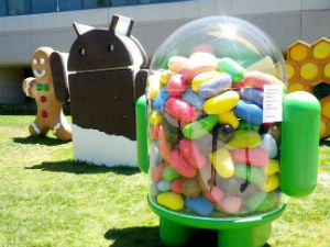 Более 40% Android-устройств используют версию Jelly Bean