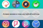 Лучшие иконки и темы для Android 2018 года