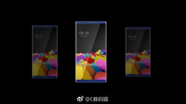 Рендеры Xiaomi Mi Note 3 показывают безрамочный дизайн
