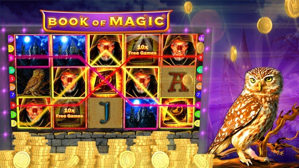 Book of Magic игровой автомат на сайте казино Восток