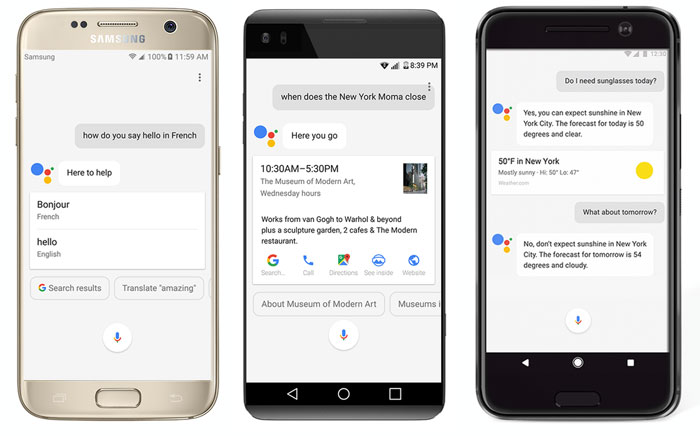 Google Assistant придет на все телефоны c Marshmallow и Nougat