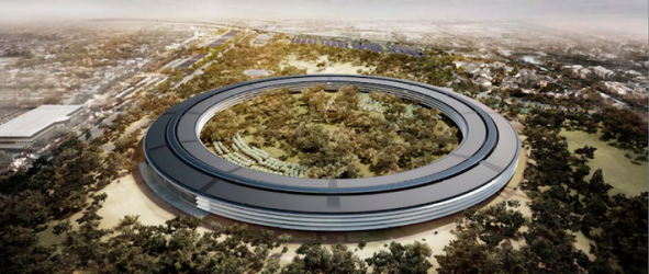 Штаб-квартира в виде космического корабля обойдется Apple в $5 млрд