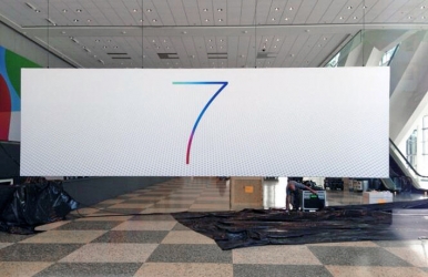 Apple с помощью баннера намекнула на стилистику iOS 7