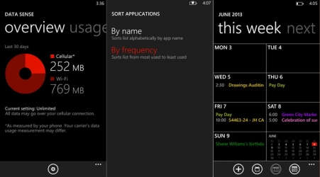 Опубликованы скриншоты Windows Phone с центром уведомлений