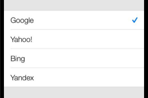 Поисковик "Яндекс" встроен в браузер Safari
