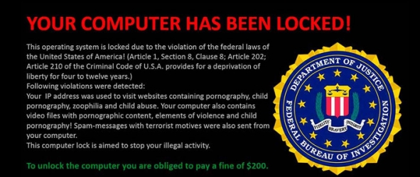 Американец явился в полицию после того, как вирус «нашел» на его компьютере порно