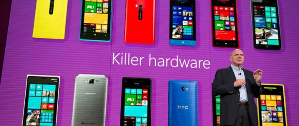 Microsoft намерена втрое увеличить долю на рынке смартфонов