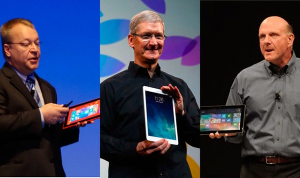 Зачем Apple четыре айпада, а Microsoft и Nokia три планшета на двоих?