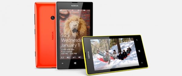 Nokia представила преемника Lumia 520 — модель Lumia 525