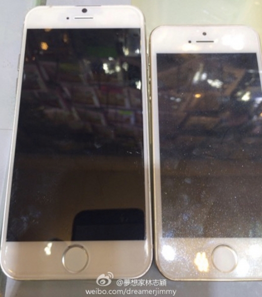 Тайваньский певец опубликовал сравнительные фото iPhone 5 и iPhone 6