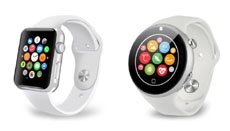 Китайцы представили клон Apple Watch 2 с круглым экраном