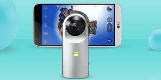 LG представила видеокамеру 360 Cam для сферической съёмки