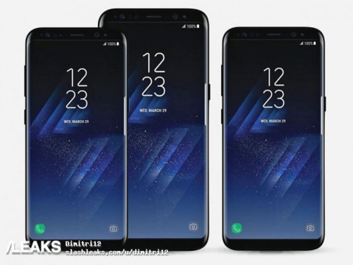 Всплыли рекламные материалы Samsung Galaxy S8 и Galaxy S8+