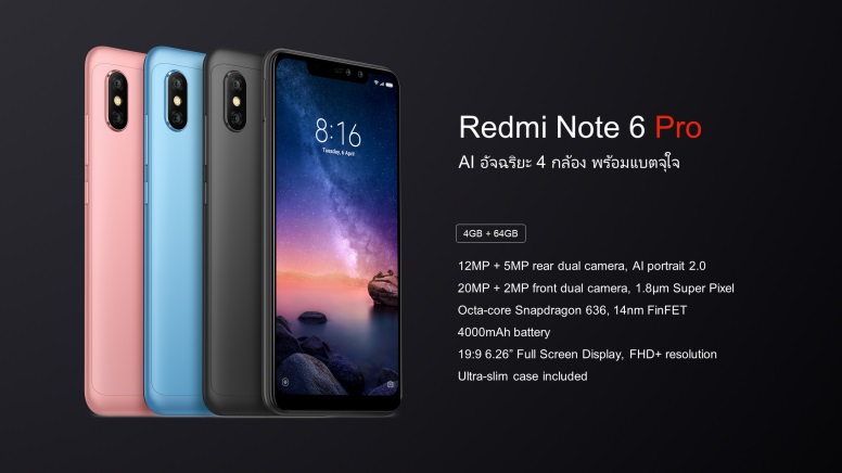 Краткий обзор: Xiaomi Redmi Note 6 Pro